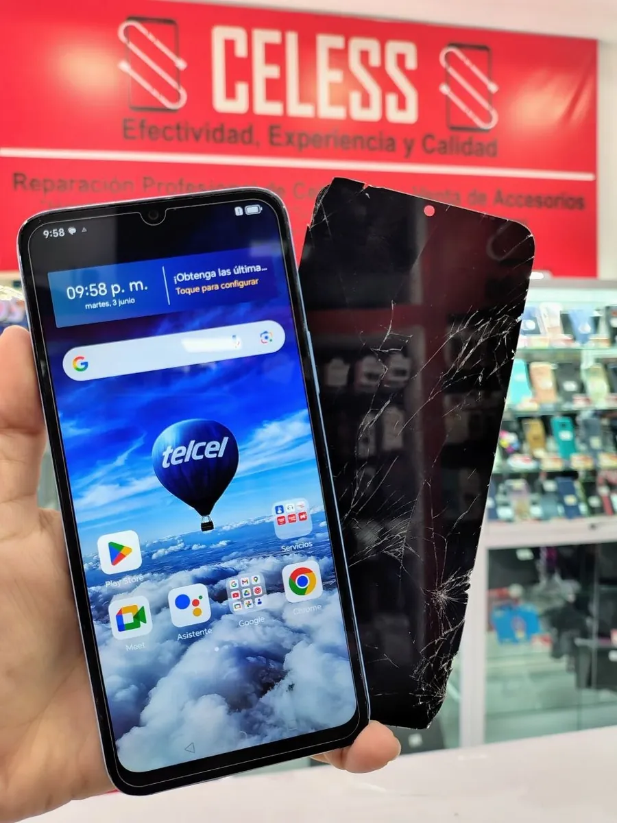 Reparación de pantalla de celular en Los Mochis